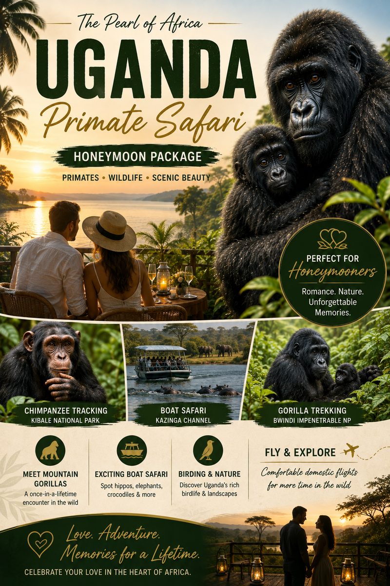 Uganda Primate Safari — Honeymoon Package